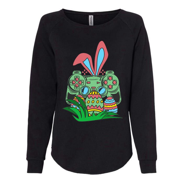 Retro Easter Video Game Easter Gaming Graphics Happy Easter Womens California Wash Sweatshirt