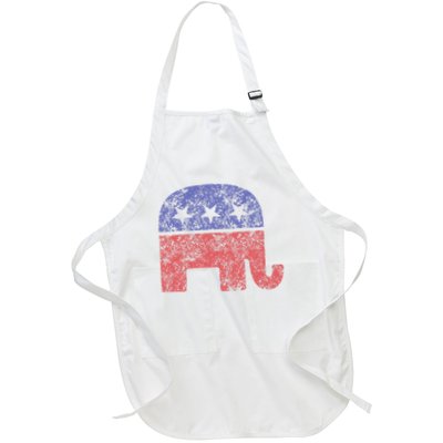 Republican Elephant Vintage Logo Gift Apron