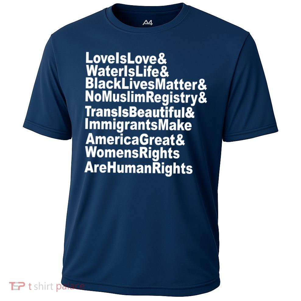 Revolutionary Intersectional Love Is Love Performance Shirt