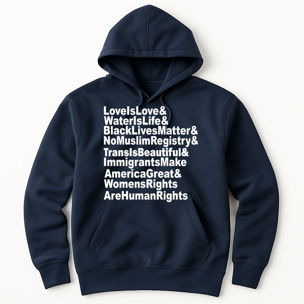 Revolutionary Intersectional Love Is Love Hoodie