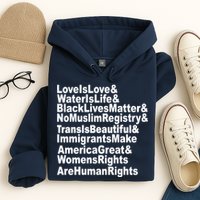 Revolutionary Intersectional Love Is Love Hoodie