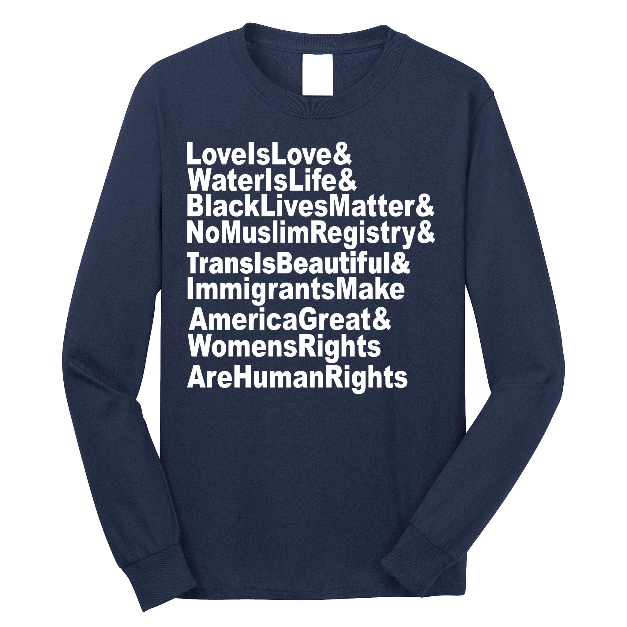 Revolutionary Intersectional Love Is Love Long Sleeve Shirt
