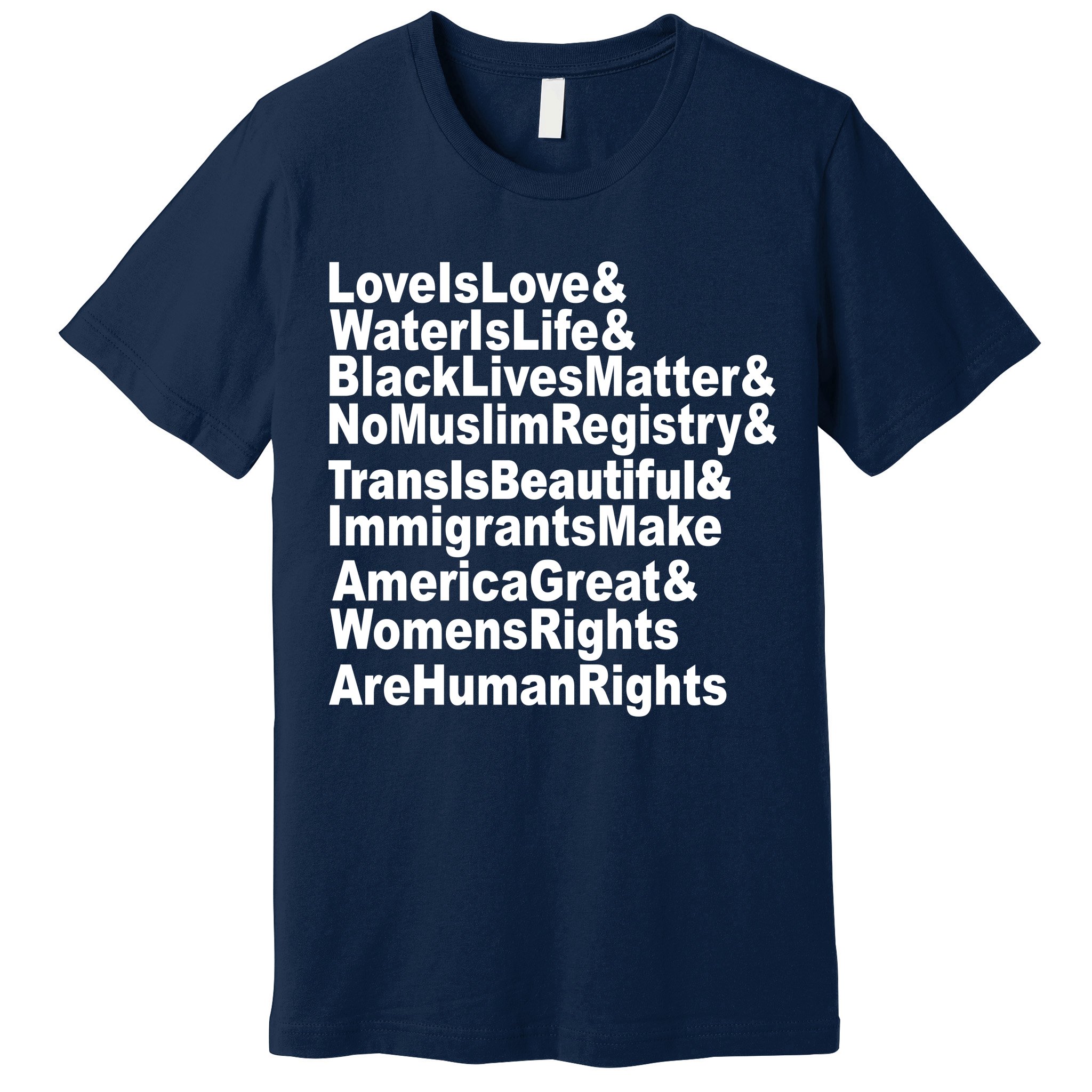 Revolutionary Intersectional Love Is Love Premium T-Shirt