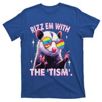 Rizz Em With The Tism Autistic Racoon T-Shirt