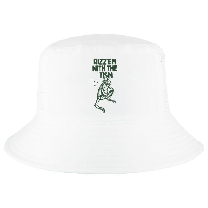 Rizz Em With The Tism Cool Comfort Performance Bucket Hat