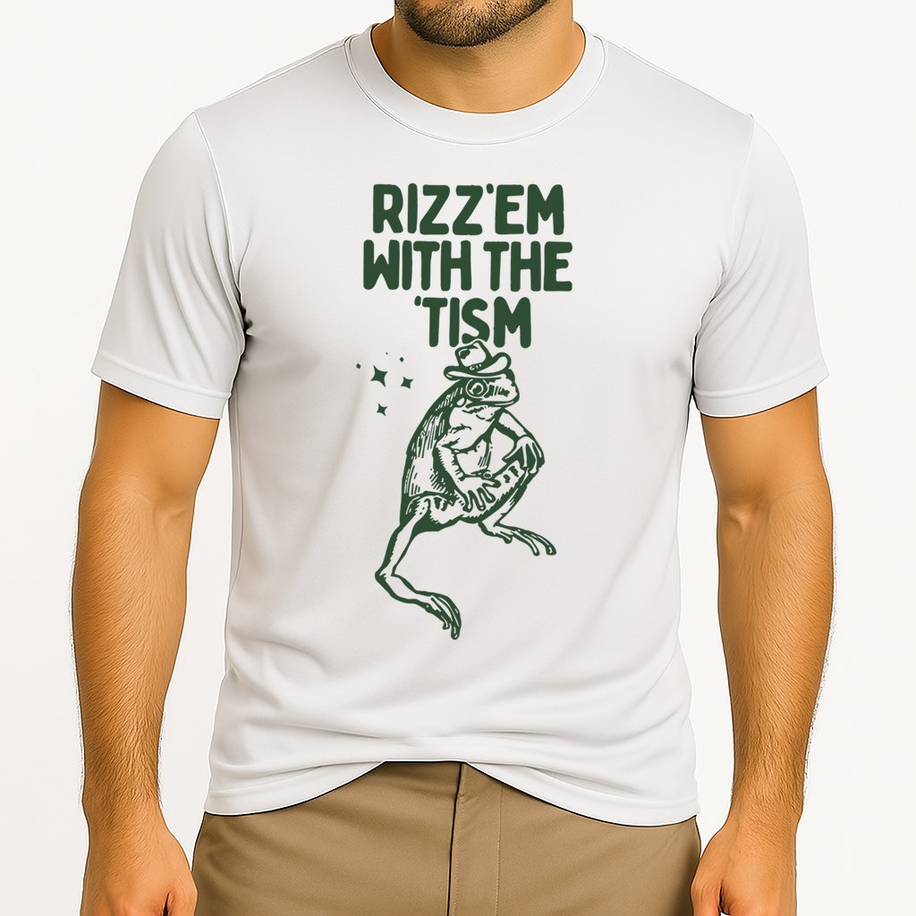 Rizz Em With The Tism Performance Shirt