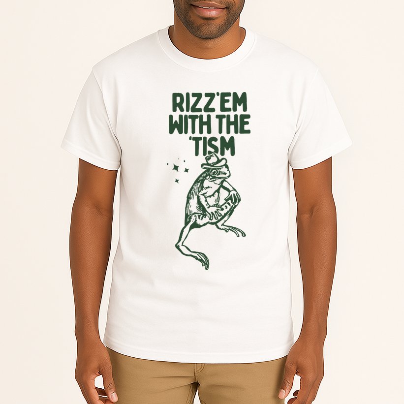 Rizz Em With The Tism Tall T-Shirt
