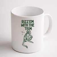 Rizz Em With The Tism Mug