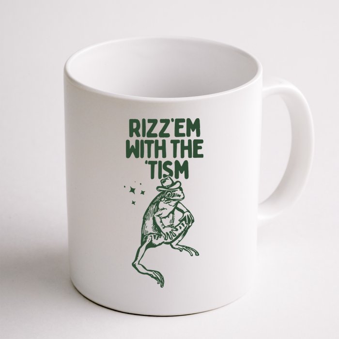 Rizz Em With The Tism Mug