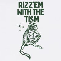 Rizz Em With The Tism Golf Towel