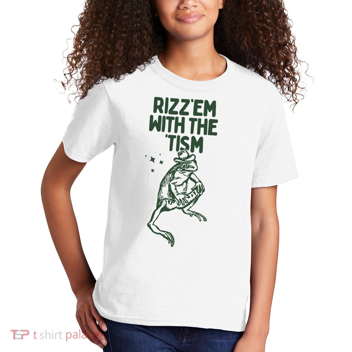 Rizz Em With The Tism Kids T-Shirt