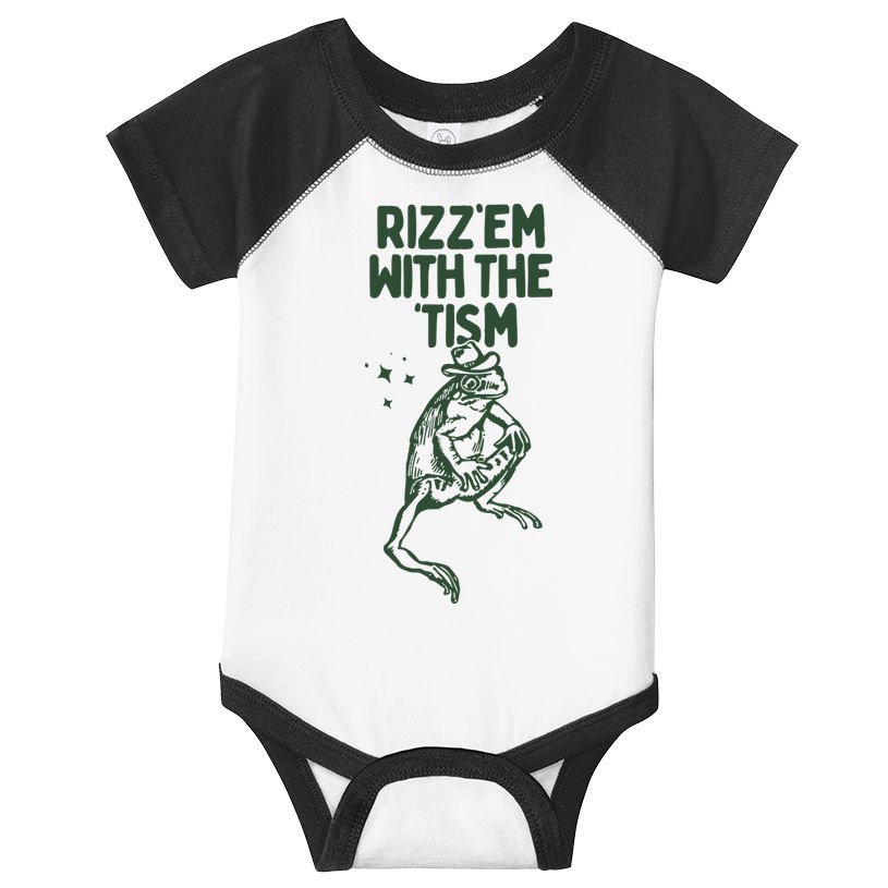 Rizz Em With The Tism Infant Baby Jersey Bodysuit