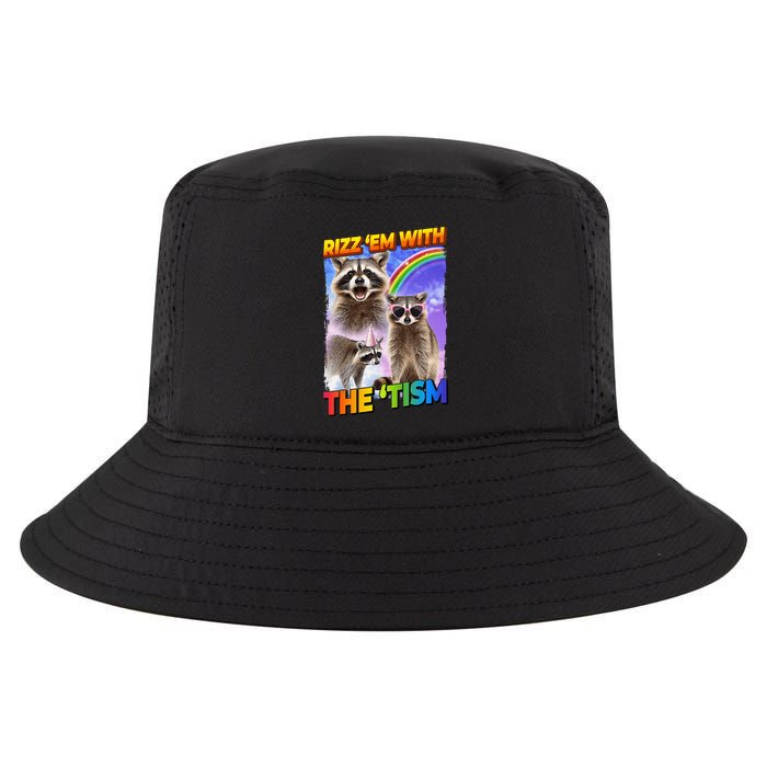 Rizz Em With The Tism Rizzler Ohio Rizz Cool Comfort Performance Bucket Hat