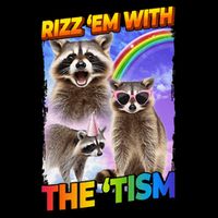 Rizz Em With The Tism Rizzler Ohio Rizz Cooling Performance Crew T-Shirt
