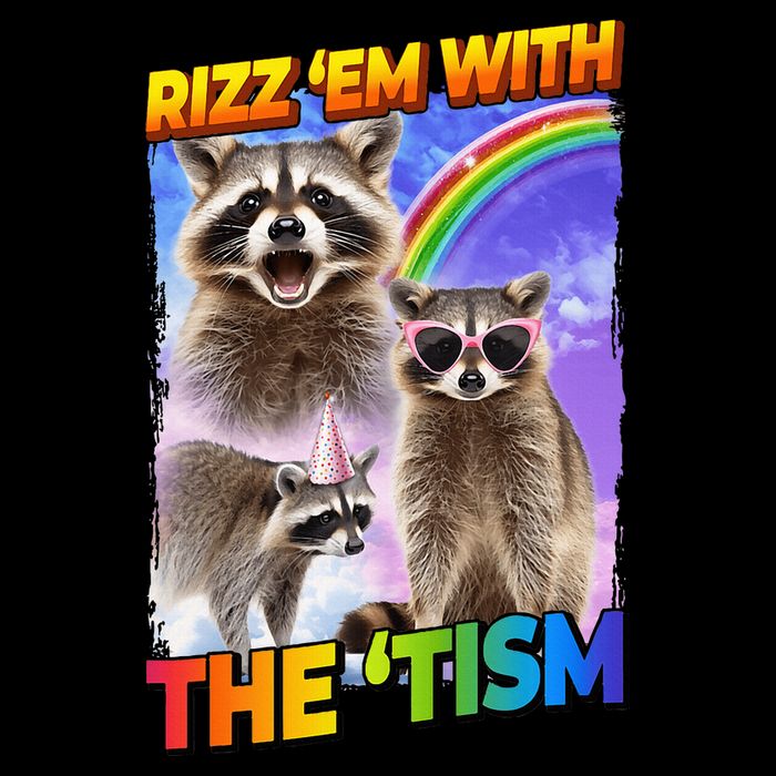 Rizz Em With The Tism Rizzler Ohio Rizz Cooling Performance Crew T-Shirt