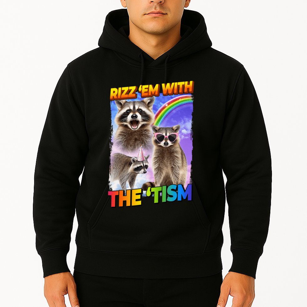 Rizz Em With The Tism Rizzler Ohio Rizz Hoodie