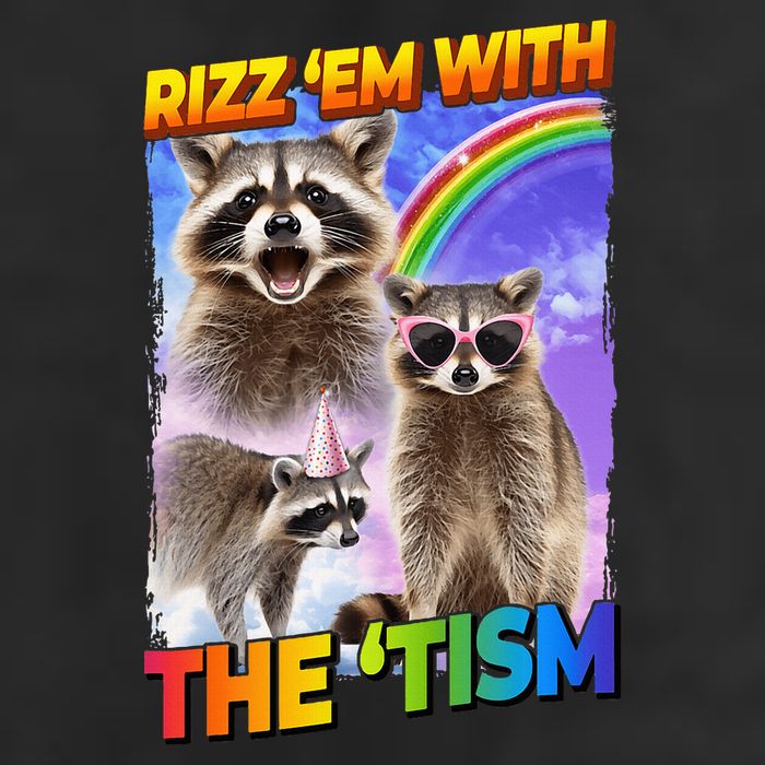 Rizz Em With The Tism Rizzler Ohio Rizz Adult Drive Performance Visor