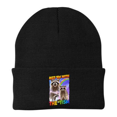 Rizz Em With The Tism Rizzler Ohio Rizz Beanie