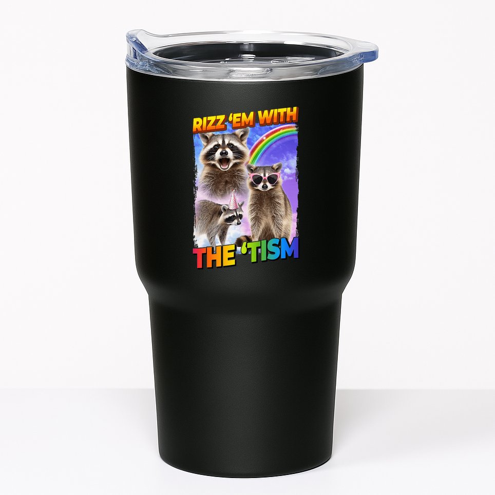 Rizz Em With The Tism Rizzler Ohio Rizz Tumbler