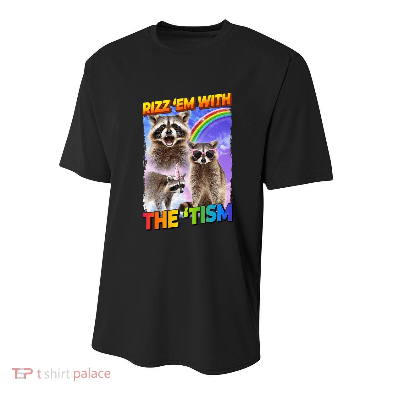 Rizz Em With The Tism Rizzler Ohio Rizz Youth Performance Sprint T-Shirt