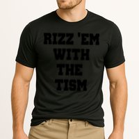 Rizz Em With The Tism Cooling Performance Crew T-Shirt
