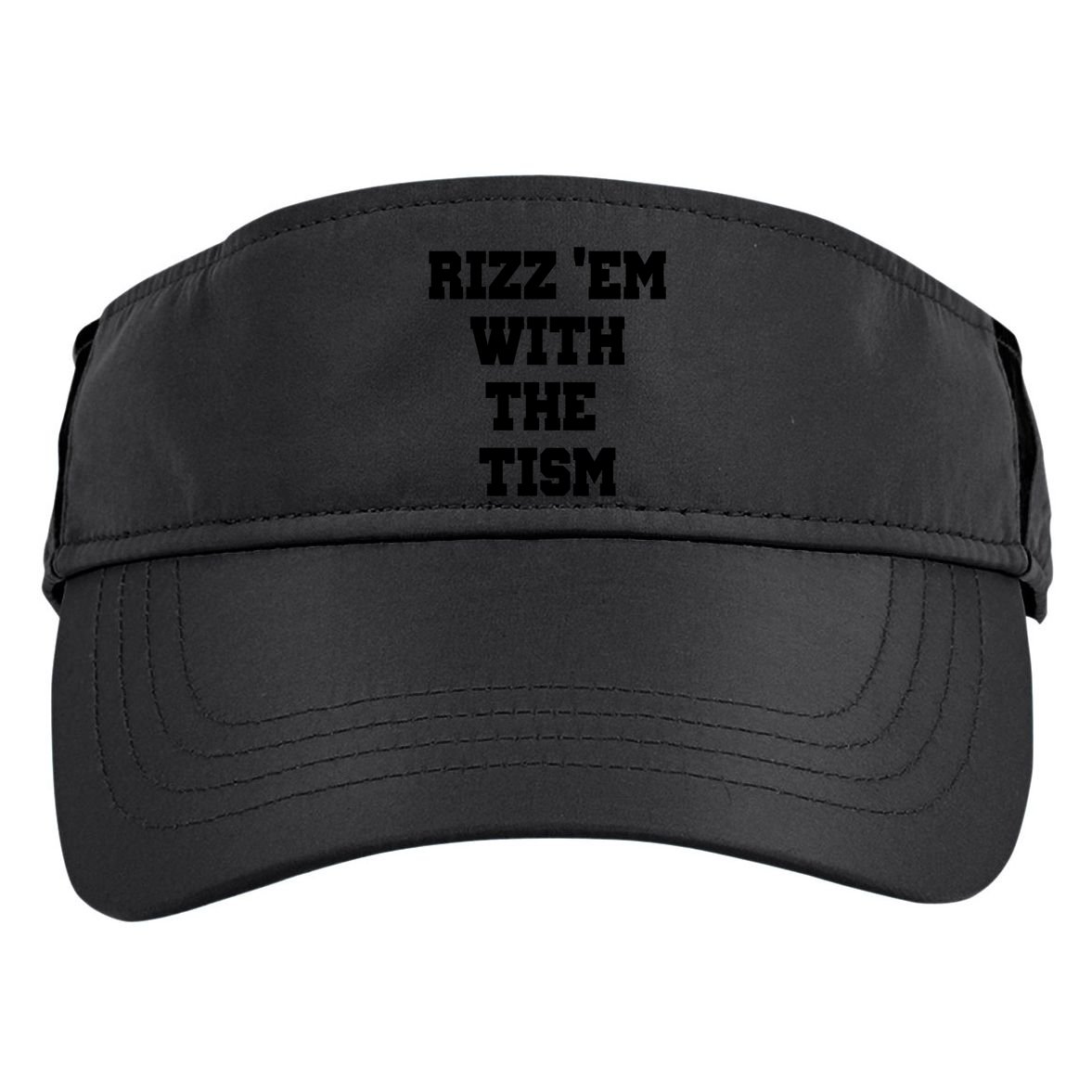 Rizz Em With The Tism Adult Drive Performance Visor