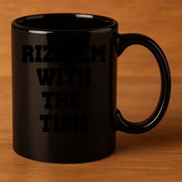 Rizz Em With The Tism 11oz C Handle Ceramic Mug