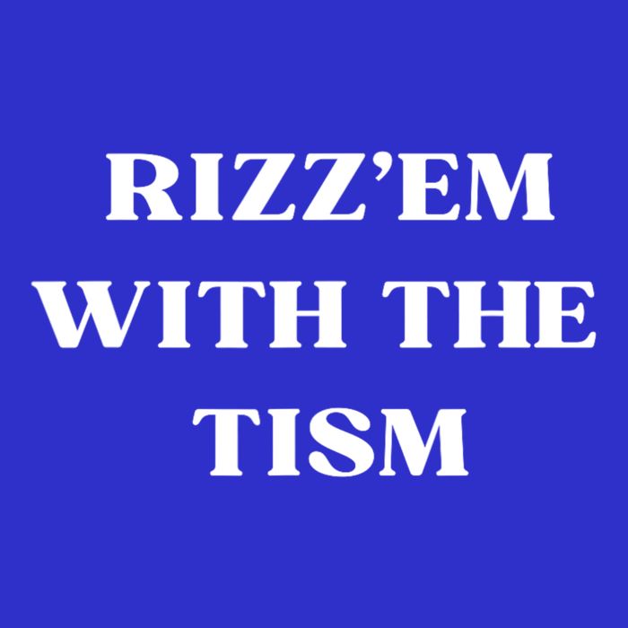 Rizz Em With The Tism Mesh Reversible Basketball Jersey Tank