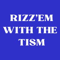 Rizz Em With The Tism Stripe Pom Pom Beanie