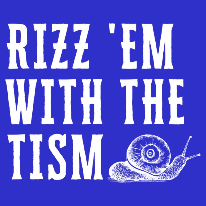 Rizz Em With The Tism Funny Autism Perfect Awareness Gift Hoodie