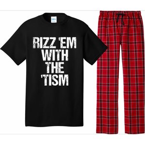 Rizz Em With The Tism Pajama Set