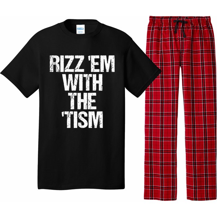 Rizz Em With The Tism Pajama Set