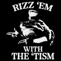 Rizz Em With The Tism Funny Meme Frog City Backpack