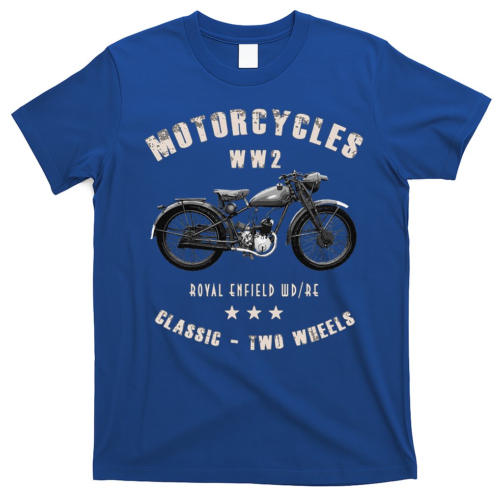 Royal Enfield Wdre Classic Motorcycle Ww2 T-Shirt