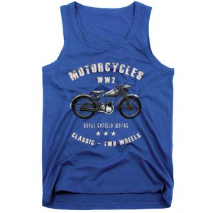 Royal Enfield Wdre Classic Motorcycle Ww2 Tank Top