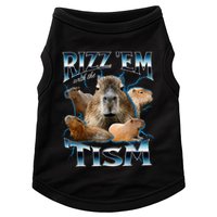 Rizz Em With The Tism Capybara Funny Oddly Dank Doggie Tank