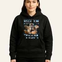 Rizz Em With The Tism Capybara Funny Oddly Dank Hoodie