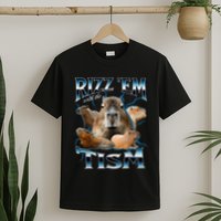 Rizz Em With The Tism Capybara Funny Oddly Dank T-Shirt