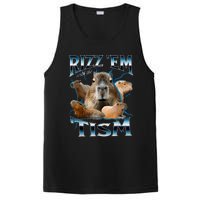 Rizz Em With The Tism Capybara Funny Oddly Dank PosiCharge Competitor Tank