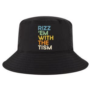 Rizz Em With The Tism Cool Comfort Performance Bucket Hat