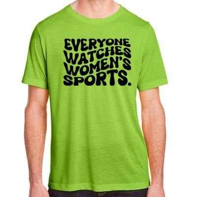 Retro Everyone Watches WomenS Sports Adult ChromaSoft Performance T-Shirt