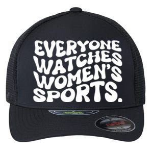 Retro Everyone Watches WomenS Sports Flexfit Unipanel Trucker Cap