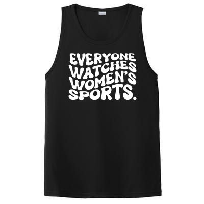 Retro Everyone Watches WomenS Sports PosiCharge Competitor Tank