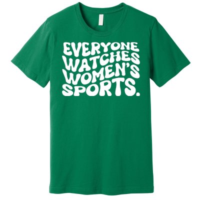 Retro Everyone Watches WomenS Sports Premium T-Shirt