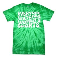 Retro Everyone Watches WomenS Sports Tie-Dye T-Shirt