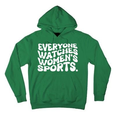 Retro Everyone Watches WomenS Sports Tall Hoodie