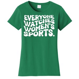 Retro Everyone Watches WomenS Sports Women's T-Shirt