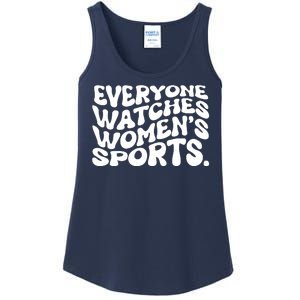 Retro Everyone Watches WomenS Sports Ladies Essential Tank