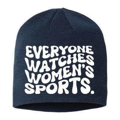 Retro Everyone Watches WomenS Sports Sustainable Beanie