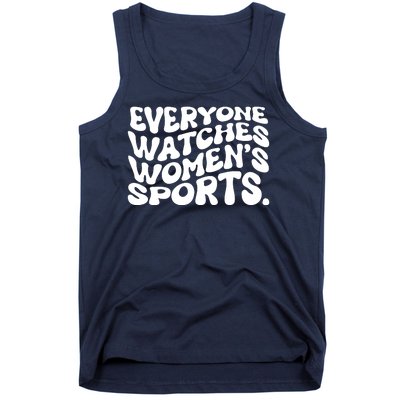 Retro Everyone Watches WomenS Sports Tank Top